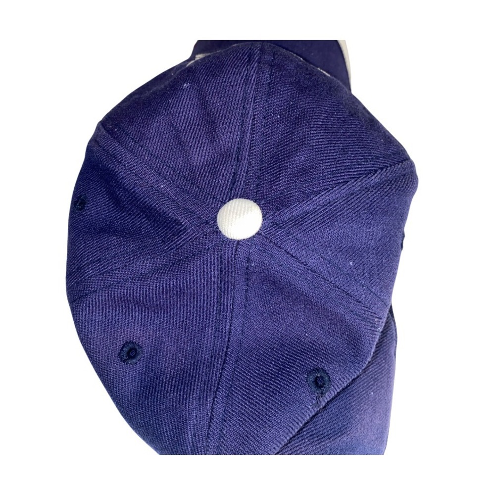 Tommy Sports 2001 Vintage Navy Blue Baseball Cap Hat Kanji Embroidery H Crest - Picture 4 of 6